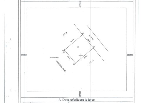 Teren cu Autorizatie de Construire Platou Gavana 250 mp