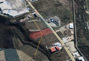 Teren in zona comerciala | Vama Pitesti |  S: 12.000 mp | Deschidere 65m | Autostrada