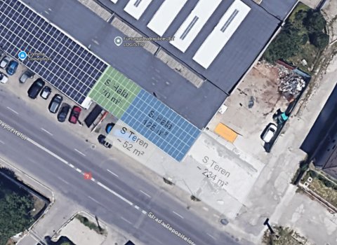 Hala 70 mp + teren 52 | Spatiu Comercial | Pitesti | Strada Depozitelor