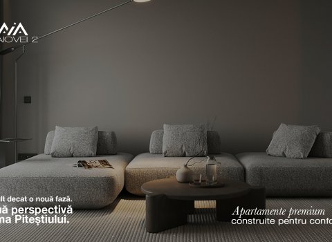 2.	Studio Modern Pitesti | Zona Craiovei | Constructie Noua