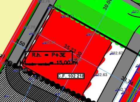 Teren in zona comerciala | Vama Pitesti |  S: 12.000 mp | Deschidere 65m | Autostrada
